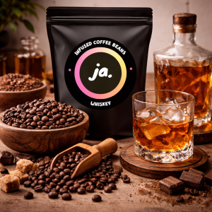 whiskey infused coffee beans